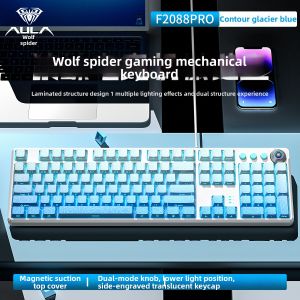 AULA | Side-Engraved Gradient 108-Key Keyboard and Mouse Set