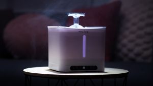 ACLIUM Cordless Cat Water Fountain Hello Kitty Version_Intelligent Filter and Water Level Indicators