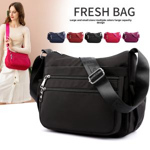 New Arrival Nylon Messenger Bag Oxford Cloth Mummy Bag Fashion Trendy One-Shoulder Bag Shopping Backpack Casual All-Matching Womens Bag
