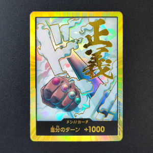 Bandai | 30Pcs ONE PIECE Japanese Lettering Collection Cards DON Card Your Turn+1000 Roronoa Zoro Monkey D. Luffy Game Anime Cards Gift