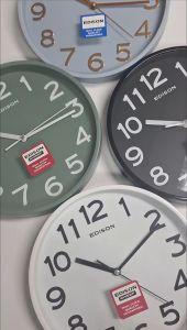 Jam Dinding Edison Sweep ES 241 T70 Timbul Diameter 240mm 24cm