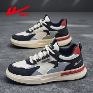 Warrior Mens Casual Sports Shoes Breathable Mesh Lined Low Top Flat Heel round Toe PVC Outsole Fashionable Autumn Winter Style