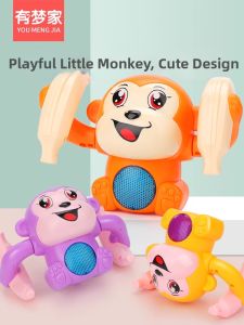 Interactive Voice Control Rolling Monkey Toy for Baby