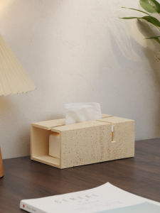 Luxurious Creative Tissue Box Stone Indoor