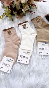 vớ tất nữ cổ cao chất liệu cotton co giãn tốt bốn chiều thoáng khí