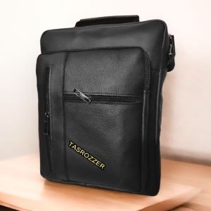 Tas slempang pria kulit simon pria untuk pengajiankantorankuliahan dan liburan