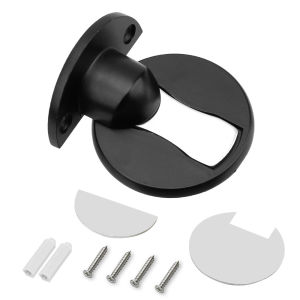 Chặn Cửa Từ Tính Bằng Thép Không Gỉ 304 Không Cần Đóng Đinh Giấu Kín Phụ Kiện Nội Thất Chặn Cửa Sàn