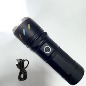 80000000LM High Power Led Flashlight Ultra Powerful COB Flashlights Tpye-c Rechargeable Tactical Torch Lamp Camping Hand Lantern