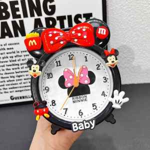 forsso | Cute Cartoon Alarm Clock for Kids and Students Powerful Wake-Up