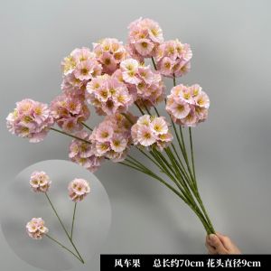 Bông Hoa Cưới Màu Hồng Giả Trang Trí Nhà Hoa Tươi Phong Cách Nhật Bản Hàn Quốc Hoa Tươi Không Cần Tưới Nước