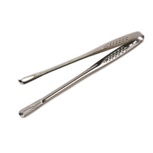 SHELI | Stainless Steel 304 Long Home Use Steak Tongs Food Tongs