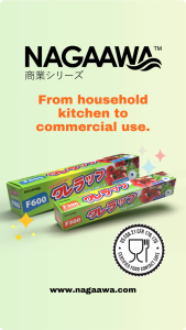 Golaa - 1 roll Nagaawa F300 Cling Film | Thicker and stronger cling