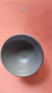 Tô nhựa melamine nhám xám đựng cơm bún phở tô xoắn miện loe - Tox16/17/18 cm