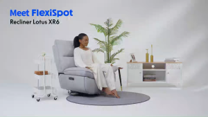 Flexispot Lotus XR6 Swivel and Rocking Recliner with Sturdy Metal Base