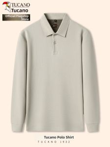 TUCANO | Mens Business Casual Polo Shirt Autumn New Simple Design