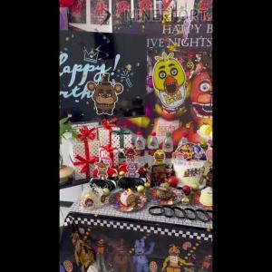Vòng Tay Five Nights At Freddys Mô Hình Nhân Vật Anime Đồ Trang Trí Tiệc Sinh Nhật/tiệc Chào Đón Em Bé