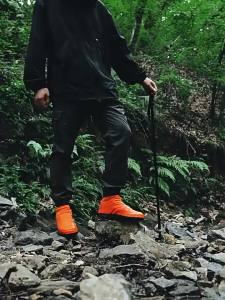 Pocket shoe covers latex waterproof shoe covers outdoor mens and womens rainproof non slip thick and wear-resistant rain shoes portable rain boots water shoes