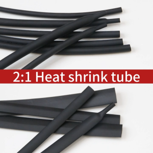 SSN 679 5mm Heat Shrink Tubing (5m Black) – Electrical Wire Sleeve for Safety & Repair