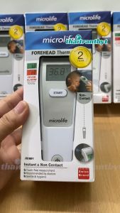 Nhiệt kế hồng ngoại Microlife FR1MF1 thương hiệu Thụy Sĩ đo trán nhiệt độ phòng nhiệt độ sữa bảo hành 2 năm chính hãng