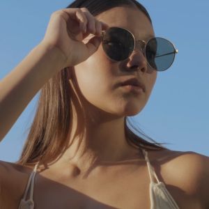 Sunnies Studios Leon (Round Polarized Sunglasses Shades for Men and Women)