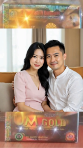 Um Gold 100% Original Harga Ecer Kemasan Sachet isi 2 kapsul