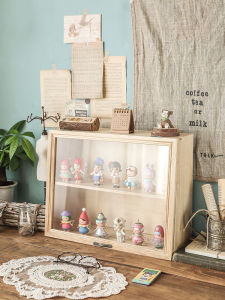 ceras men | Wooden Storage Box for Doll Display