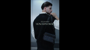 [Mua 3 giảm 10%] Leonardo Túi Đeo Chéo Nano Monogram Neo Da Microfiber Vân Mềm Thiết Kế 3 Ngăn Tiện Lợi Phong Cách Urban