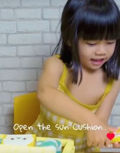 Luchuu Sun Cushion SPF 50 PA++ FREE Kids Glasses/ Sunblock Cushion/ Tabir Surya Wajah Anak