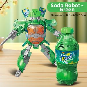 Transforming Robot Toy Warrior Series Simulation Cola Bottle Mech