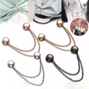 Magnetic Buttons Clips Metal Brooch Hats Hairbands Clothes Magnets Pins Suitable for Shirts Sleeves Skirts Trousers Fixing
