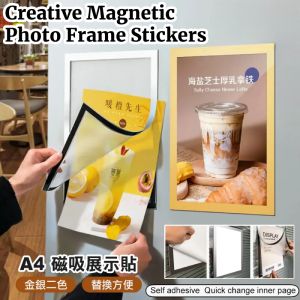 Creative Magnetic Photo Frame Stickers & PVC Wall Sticker Display