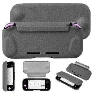 New Protective Case For NS Switch Lite Flip Cover Detachable Magnetic Shell 2-in-1 Design Hard Case 360° All-Around Protection