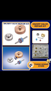 Van đóng mở nước máy cắt tia nước CNC - On/Off Valve repair kit - Water switch repair package