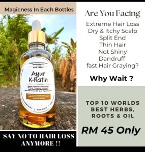Ayur K-Ratin Hair Herb Serum