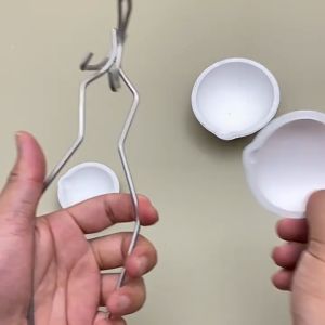 Penjepit Mangkuk Peleburan Emas & Klem Fusing Stainless Steel