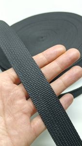 Webbing Tas Lebar 25 cm Warna Hitam Harga Per 5 Meter