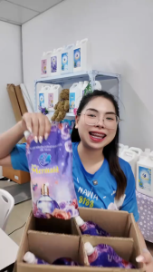 Sea Mermaid  น้ํายาปรับผ้านุ่ม 1200 มล.  สูตรเข้มข้น  ดูแลผ้า  สะอาดปลอดภัย  อ่อนโยน