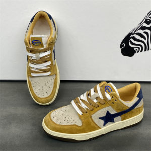 Fashionable Leather Mens Shoes Spring Summer New Korean Style Low Help Breathable Board Shoes Casual Trendy Student Shoes