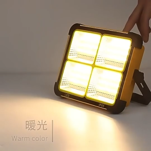 LED Solar Light Waterproof Solar Charge Outdoor Lamp Super Bright Multifunction Emergency LED Lights IP66 Solar Powered Sun & USB Rechargeable