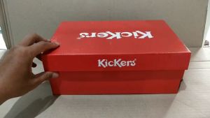 Sepatu Casual Pria Kulit Kickers 275 untuk Kantor & Kerja