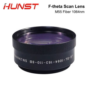 HUNST F-theta Scan Lens Thread M55 1064nm Galvo System for 1064nm YAG Optical Fiber Laser Marking Machine Parts