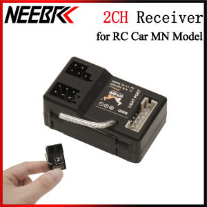 2CH 2.4G Receiver 4.8-10V DC LED Light Port for 1/12 RC Crawler Car MN82 MN78 MN99 MN128 MN168 MN111 MN90 MN WPL Model Part