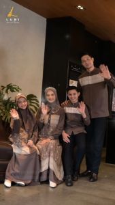 SARIMBIT LUBI 2025 FORESTA FAMILY COCA MOCHA TERBARU GAMIS & KOKO SET KELUARGA LEBARAN PREMIUM KEKINIAN TERMURAH