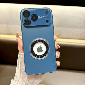 High Quality Titanium metal Color Matte Magnetic Case for iPhone 17 16 15 14 13 12 11 Pro Max For Magsafe Wireless Charge Cover