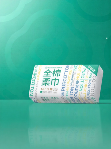 Purcotton | Thick Disposable Space-Saving Wall-Mountable Facial Wipes