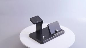 New Vertical Three-In-One Charger Watch Wireless Charger Direct Charging For 14/13 Mobile Phone