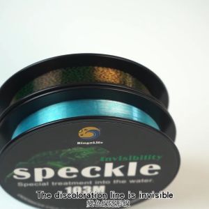 Fishing Line Nilon 100m Invisible Alat Senar Pancing Anti Keriting Kuat Senar Speckle Original