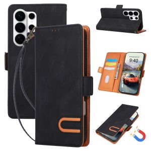 szhaiyu | Phone Case for Samsung Galaxy S26 Ultra S25 S24 FE S23 S22 S21 Plus A57 A37 A27 A17 A07 A06 A56 A36 A55 A35 Leather Wallet Cover