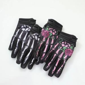 New Ghost Claw Outdoor Sports Motorcycle Touch Screen Long Finger Gloves