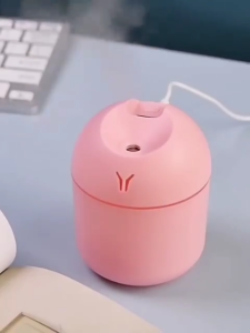 DEG Mini Silent Humidifier Air Purifier Night Light LED Humidifier Home Diffuser for Office Car
